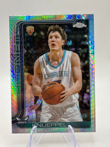 2025-26 Topps Chrome #254 Kon Knueppel Silver Wave