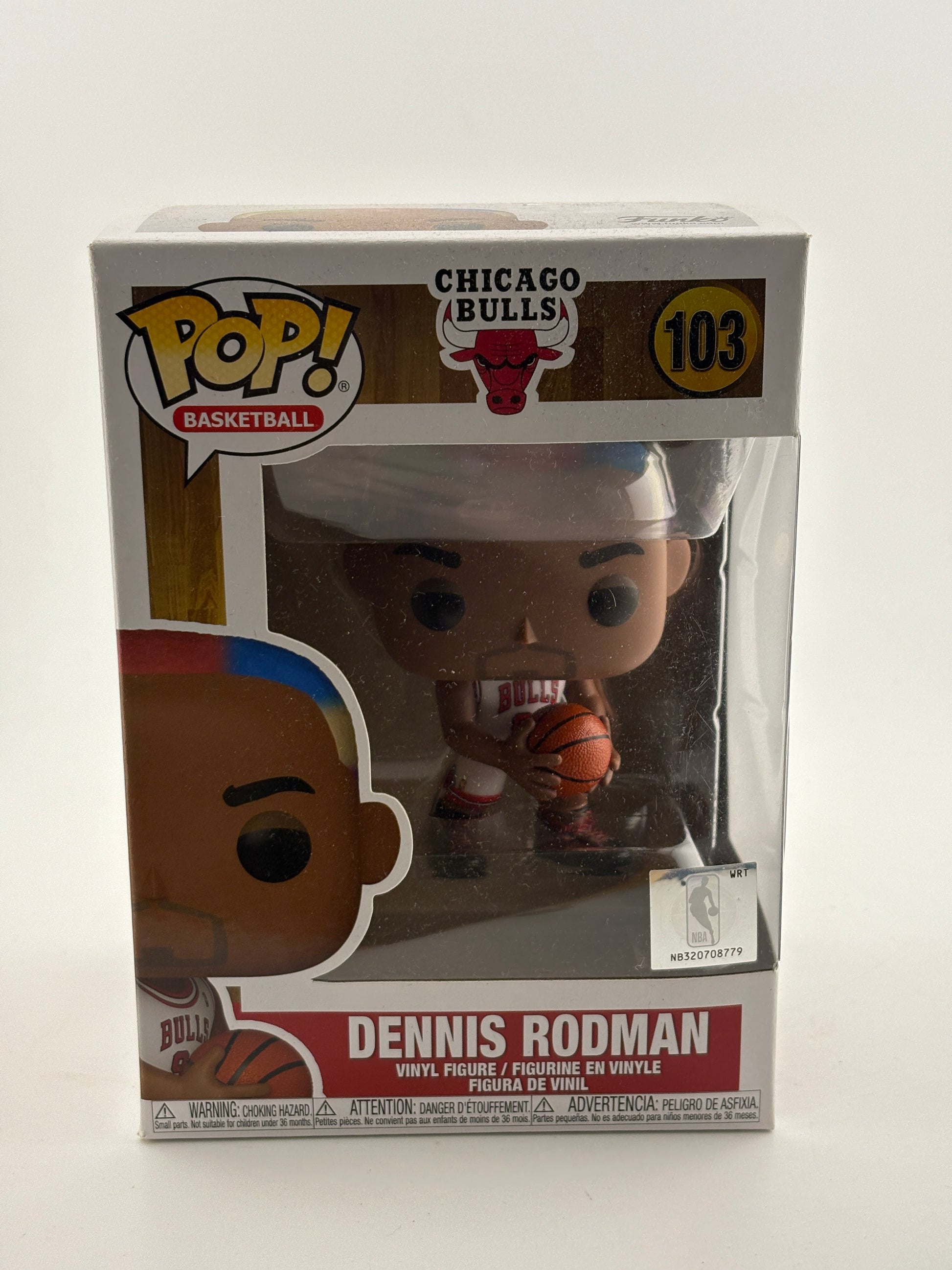 Funko POP! Basketball Chicago Bulls #103 Dennis Rodman Vinyl Figure FRENLY BRICKS - Open 7 Days