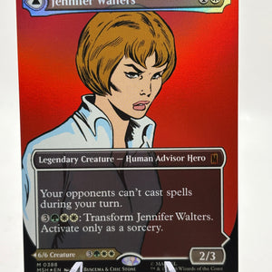 Magic the Gathering Marvel - Jennifer Walters M 0388 Foil Comic Book Cover FRENLY BRICKS - Open 7 Days