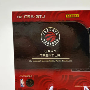 2022-23 Panini Spectra Basketball  Catalysts Gary Trent Jr. Auto 1 OF 1 FRENLY BRICKS - Open 7 Days