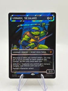 Magic The Gathering TMNT - Leonardo, The Balance M 0083 Foil