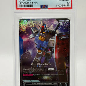 2025 Gundam #GD01-001 LR+ - Gundam Newtype Rising PSA 10 GEM MINT FRENLY BRICKS - Open 7 Days