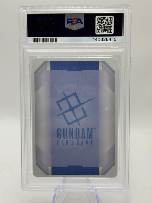 2025 Gundam #GD01-001 LR+ - Gundam Newtype Rising PSA 10 GEM MINT FRENLY BRICKS - Open 7 Days