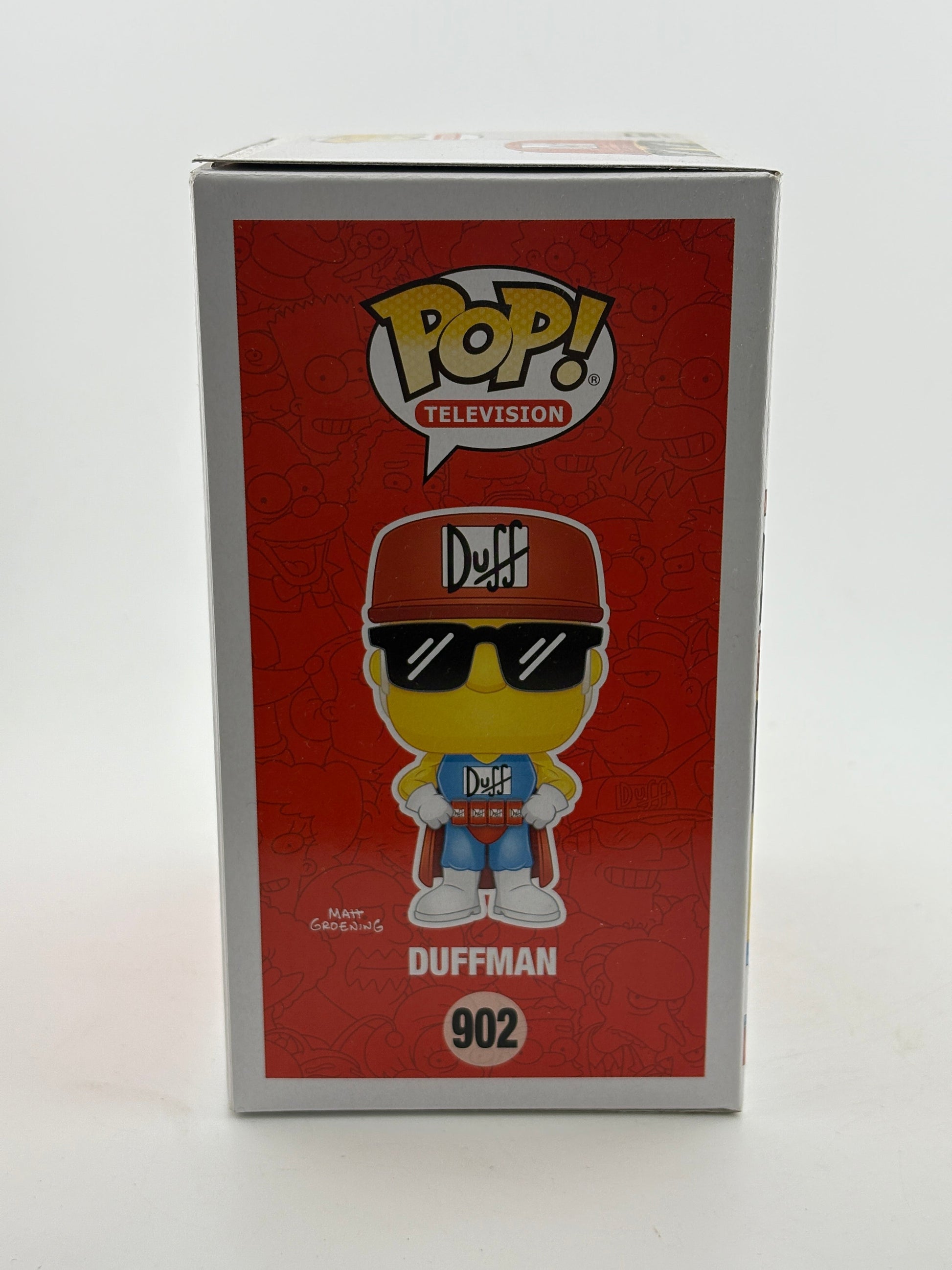 Funko POP! Television The Simpsons #902 Duffman Vinyl Figure FRENLY BRICKS - Open 7 Days