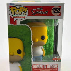 Funko POP! Television The Simpsons #1252 Homer in Hedges Special Edition FRENLY BRICKS - Open 7 Days