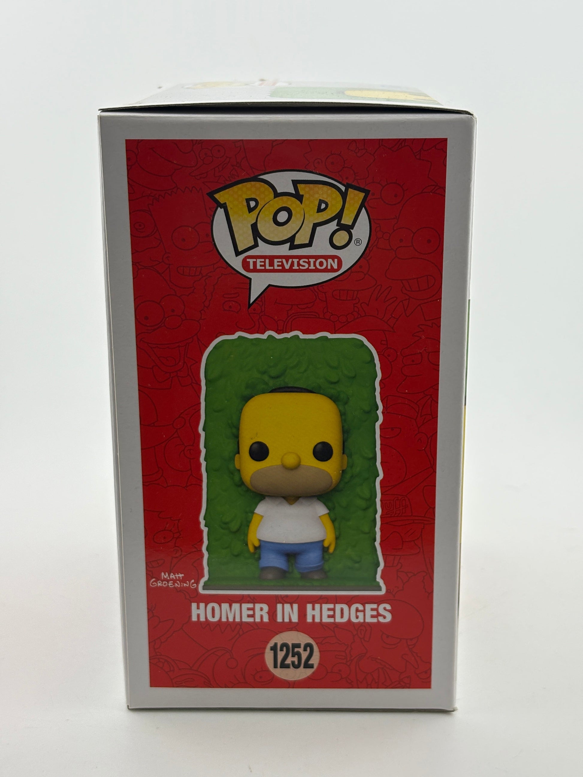 Funko POP! Television The Simpsons #1252 Homer in Hedges Special Edition FRENLY BRICKS - Open 7 Days