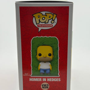 Funko POP! Television The Simpsons #1252 Homer in Hedges Special Edition FRENLY BRICKS - Open 7 Days