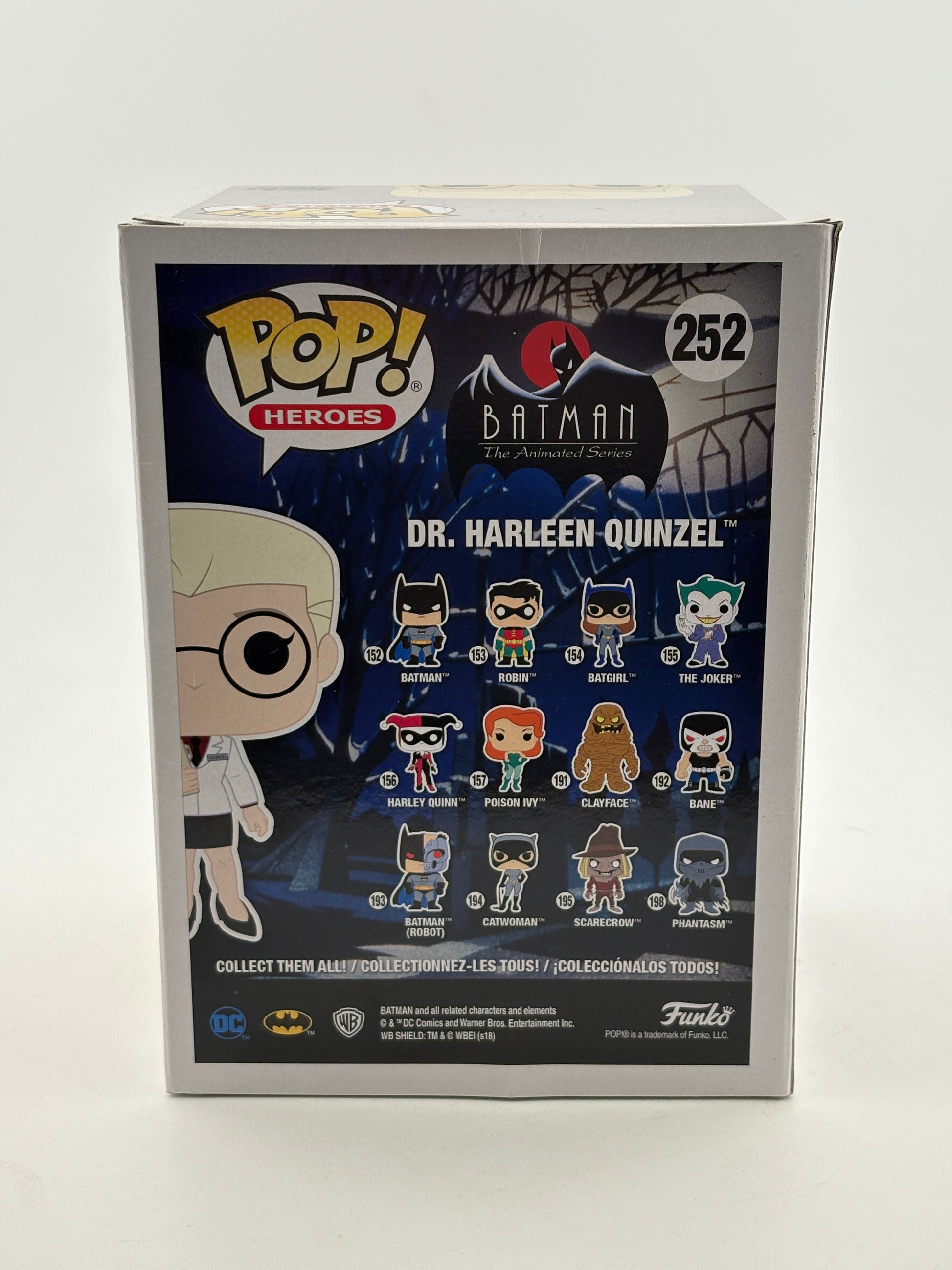 Funko POP! Heroes Batman Animated Series #252 Dr. Harleen Quinzel Exclusive FRENLY BRICKS - Open 7 Days