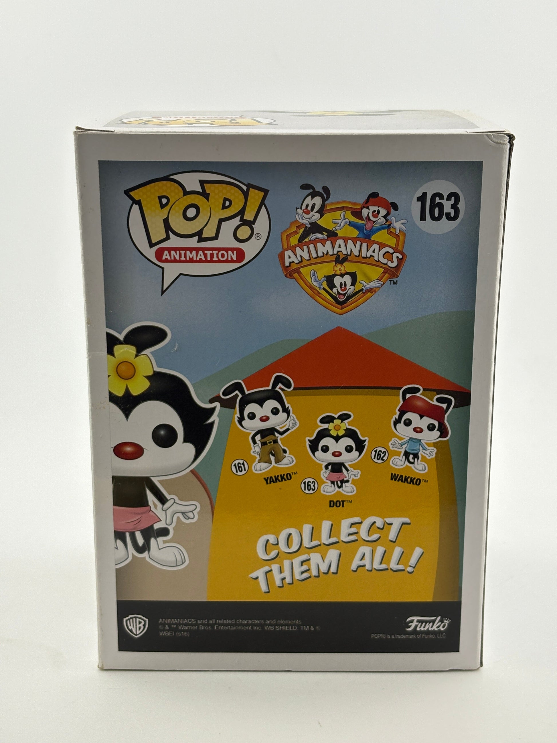 Funko POP! Animation Animaniacs #163 Dot Vinyl Figure FRENLY BRICKS - Open 7 Days
