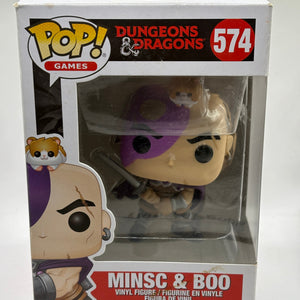 Funko POP! Games Dungeons & Dragons #574 Minsc & Boo Vinyl Figure *Box Damage* FRENLY BRICKS - Open 7 Days