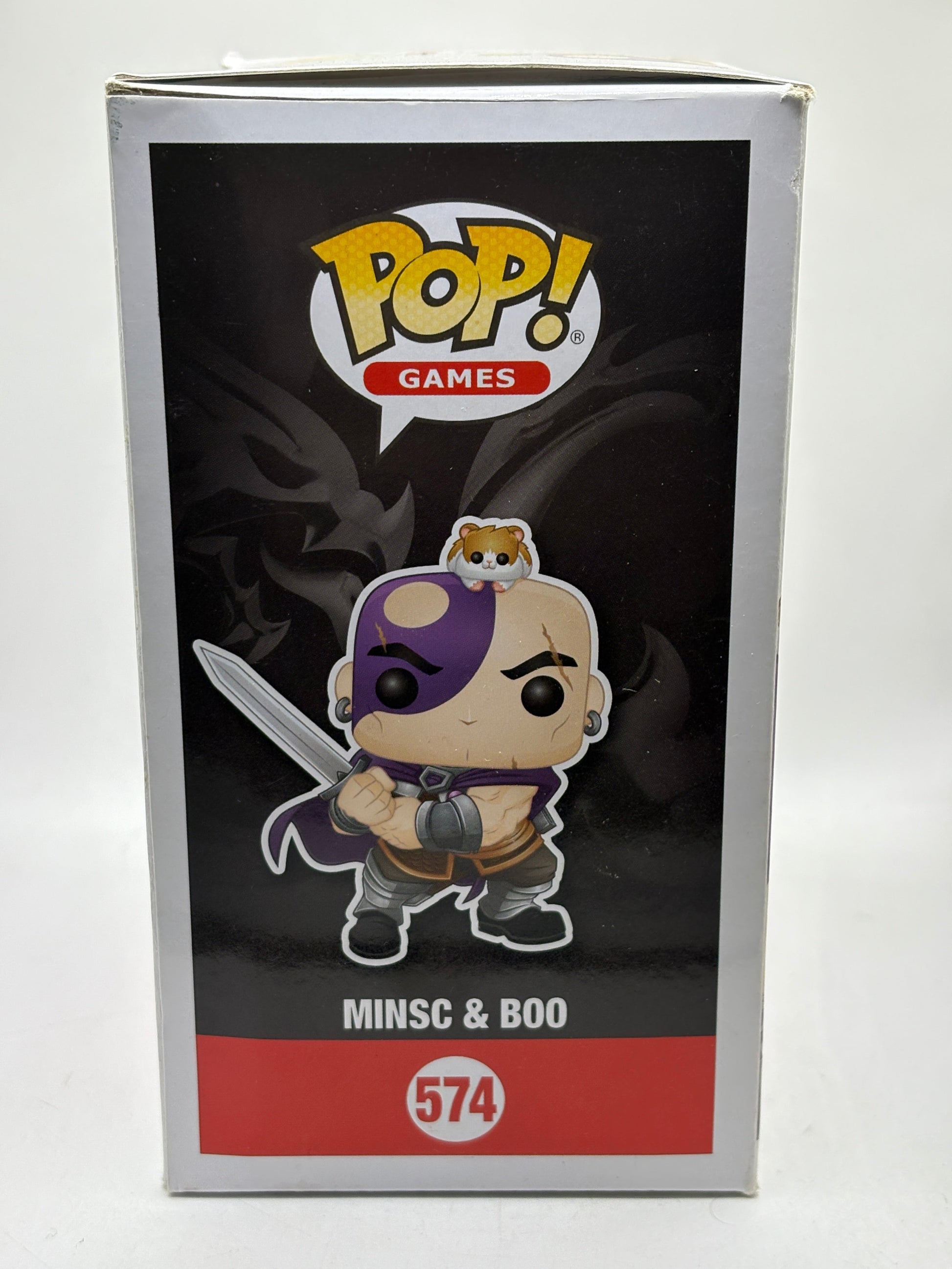 Funko POP! Games Dungeons & Dragons #574 Minsc & Boo Vinyl Figure *Box Damage* FRENLY BRICKS - Open 7 Days
