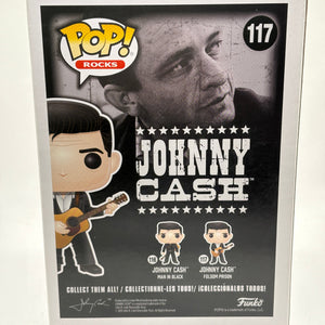 Funko POP! Rocks Johnny Cash #117 Johnny Cash Vinyl Figure FRENLY BRICKS - Open 7 Days