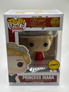 Funko POP! Royals The Royal Family #03 Princess Diana Limited Chase Edition
