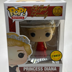 Funko POP! Royals The Royal Family #03 Princess Diana Limited Chase Edition FRENLY BRICKS - Open 7 Days