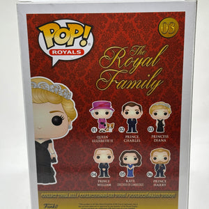 Funko POP! Royals The Royal Family #03 Princess Diana Limited Chase Edition FRENLY BRICKS - Open 7 Days