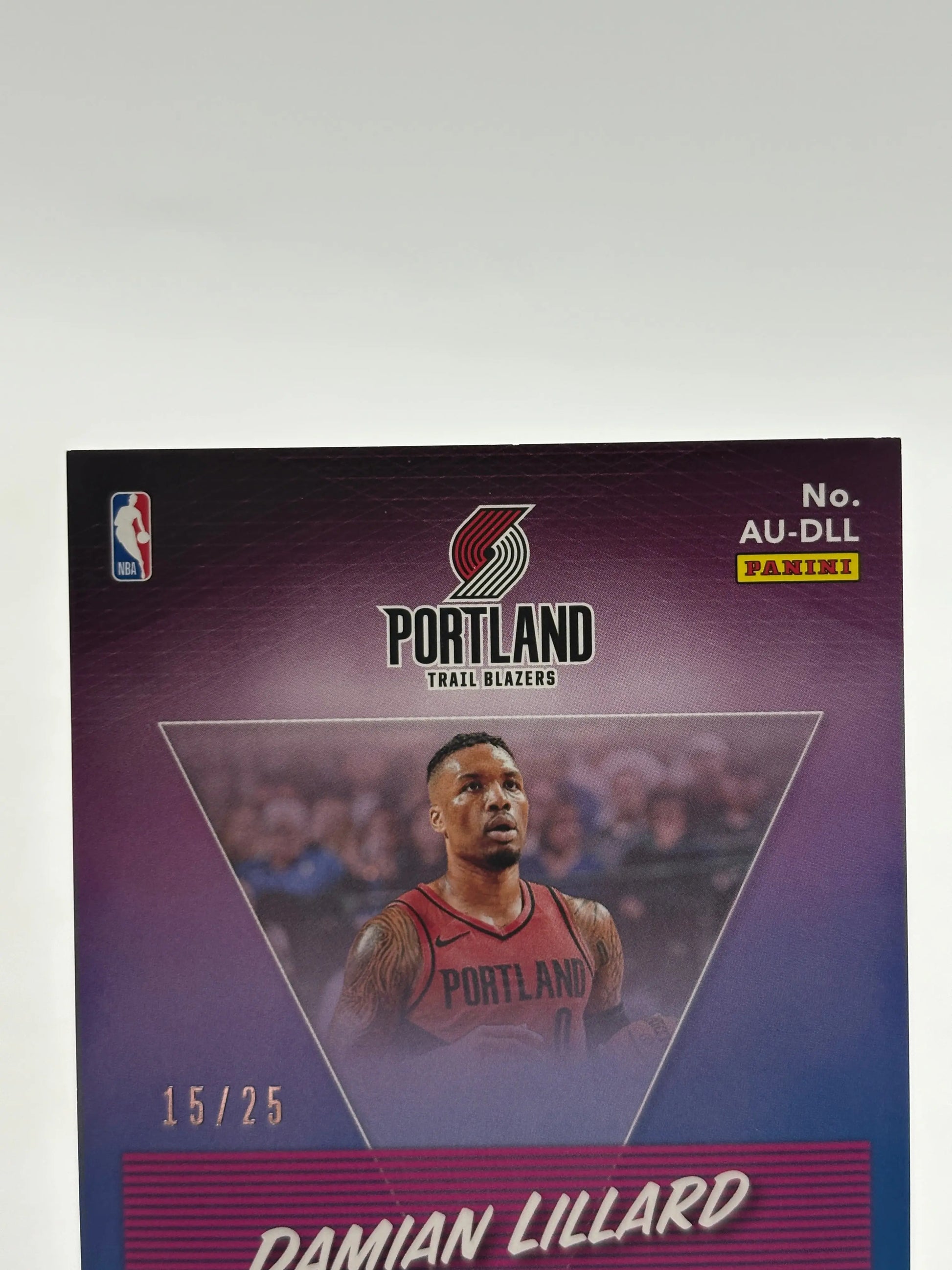 2018-19 Panini Revolution Basketball #AU-DLL Damian Lillard 15/25 Auto On Card FRENLY BRICKS - Open 7 Days