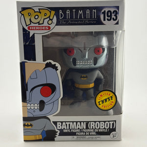 Funko POP! Heroes Batman Animated Series #193 Batman (Robot) Limited Chase FRENLY BRICKS - Open 7 Days