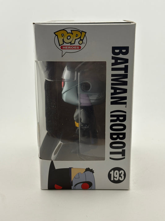 Funko POP! Heroes Batman Animated Series #193 Batman (Robot) Limited Chase FRENLY BRICKS - Open 7 Days