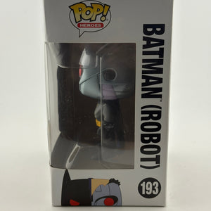 Funko POP! Heroes Batman Animated Series #193 Batman (Robot) Limited Chase FRENLY BRICKS - Open 7 Days