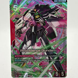 Gundam TCG - Providence Gundam GD03-033 LR+ Alternate Art NM FRENLY BRICKS - Open 7 Days