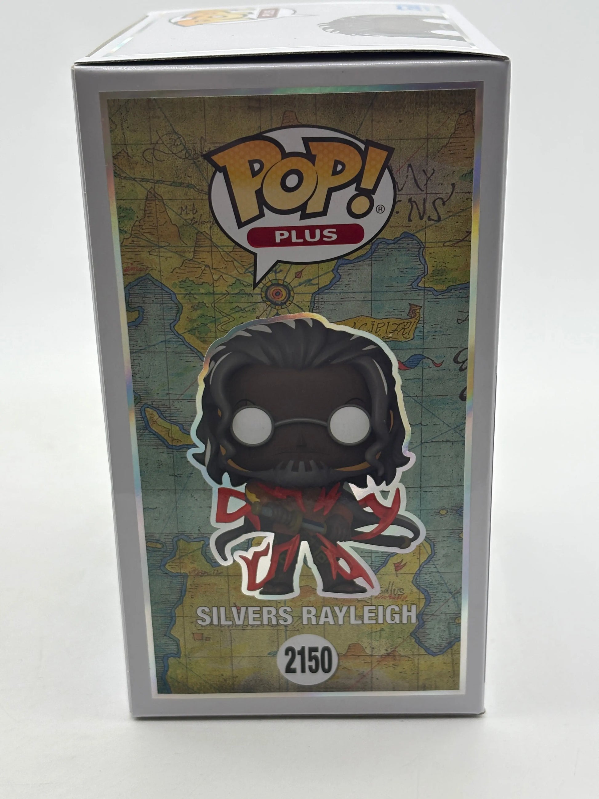 Funko POP! Plus One Piece #2150 Silvers Rayleigh Limited Chase Edition FRENLY BRICKS - Open 7 Days