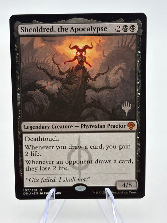 Magic the Gathering - DMU Sheoldred, The Apocalypse 107/281 Mythic NM FRENLY BRICKS - Open 7 Days