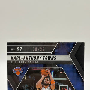 2024-25 Panini Mosaic - #97 Karl Anthony Towns Orange Fluorescent 08/25 FRENLY BRICKS - Open 7 Days