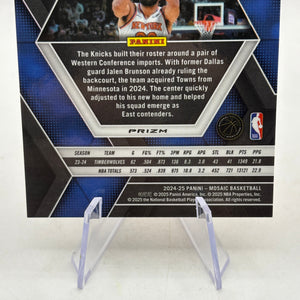 2024-25 Panini Mosaic - #97 Karl Anthony Towns Orange Fluorescent 08/25 FRENLY BRICKS - Open 7 Days