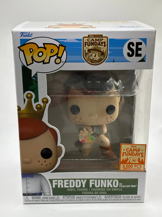 Funko POP! Camp Fundays #SE Freddy Funko as Polka Dot Man 3,500 Piece Limited FRENLY BRICKS - Open 7 Days