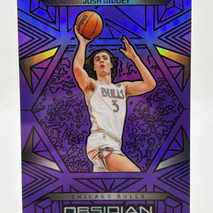 2024-25 Panini Obsidian #25 Josh Giddey (Incomplete) Rainbow Etch Set Numbered FRENLY BRICKS - Open 7 Days