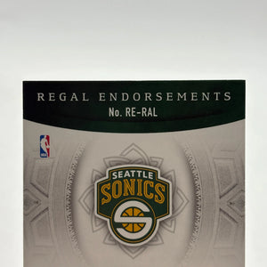 2015-16 Panini Excalibur Basketball - #RE-RAL Ray Allen Auto /99 FRENLY BRICKS - Open 7 Days