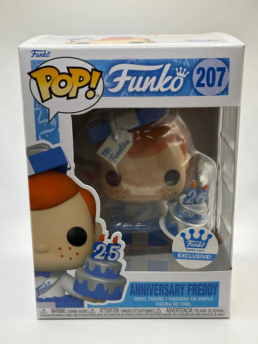 Funko POP! Funko #207 Anniversary Freddy funko.com Exclusive FRENLY BRICKS - Open 7 Days