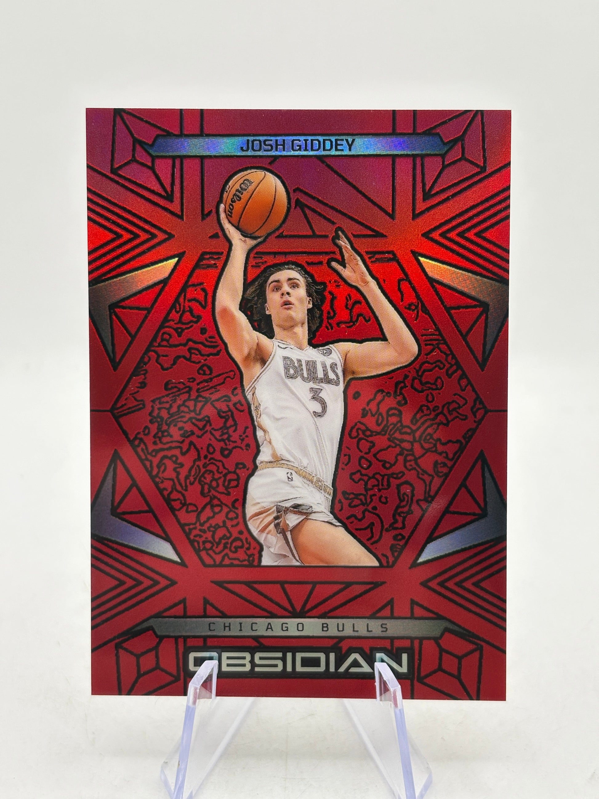 2024-25 Panini Obsidian #25 Josh Giddey (Incomplete) Rainbow Etch Set Numbered FRENLY BRICKS - Open 7 Days