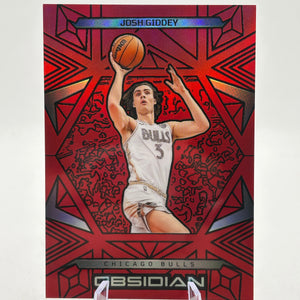 2024-25 Panini Obsidian #25 Josh Giddey (Incomplete) Rainbow Etch Set Numbered FRENLY BRICKS - Open 7 Days