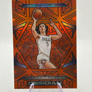2024-25 Panini Obsidian #25 Josh Giddey (Incomplete) Rainbow Etch Set Numbered FRENLY BRICKS - Open 7 Days