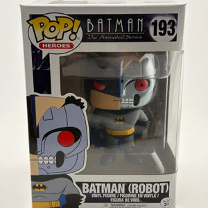 Funko POP! Heroes Batman Animated Series #193 Batman (Robot) Vinyl Figure FRENLY BRICKS - Open 7 Days