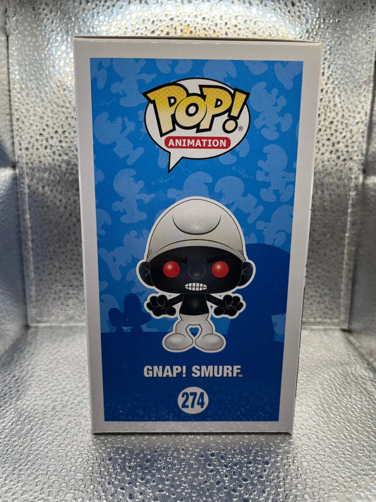 Funko POP Animation - the Smurfs - Gnap! Smurf #274 No.2 FRENLY BRICKS - Open 7 Days