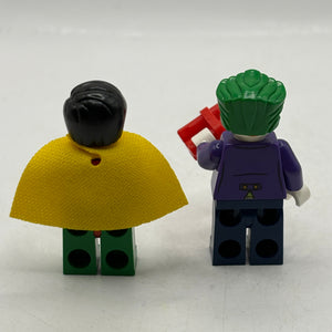 Lego DC Superheroes- The Joker SH005 & Robin Short Cape SH112 Minifigure FRENLY BRICKS - Open 7 Days