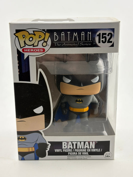 Funko POP! Heroes Batman Animated Series #152 Batman Vinyl Figure FRENLY BRICKS - Open 7 Days