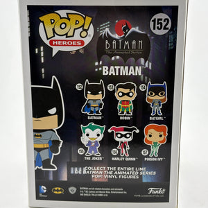 Funko POP! Heroes Batman Animated Series #152 Batman Vinyl Figure FRENLY BRICKS - Open 7 Days