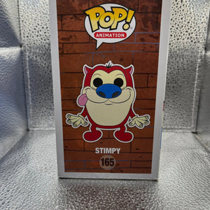 Funko POP Animation - Ren and Stimpy - Stimpy #165 FRENLY BRICKS - Open 7 Days