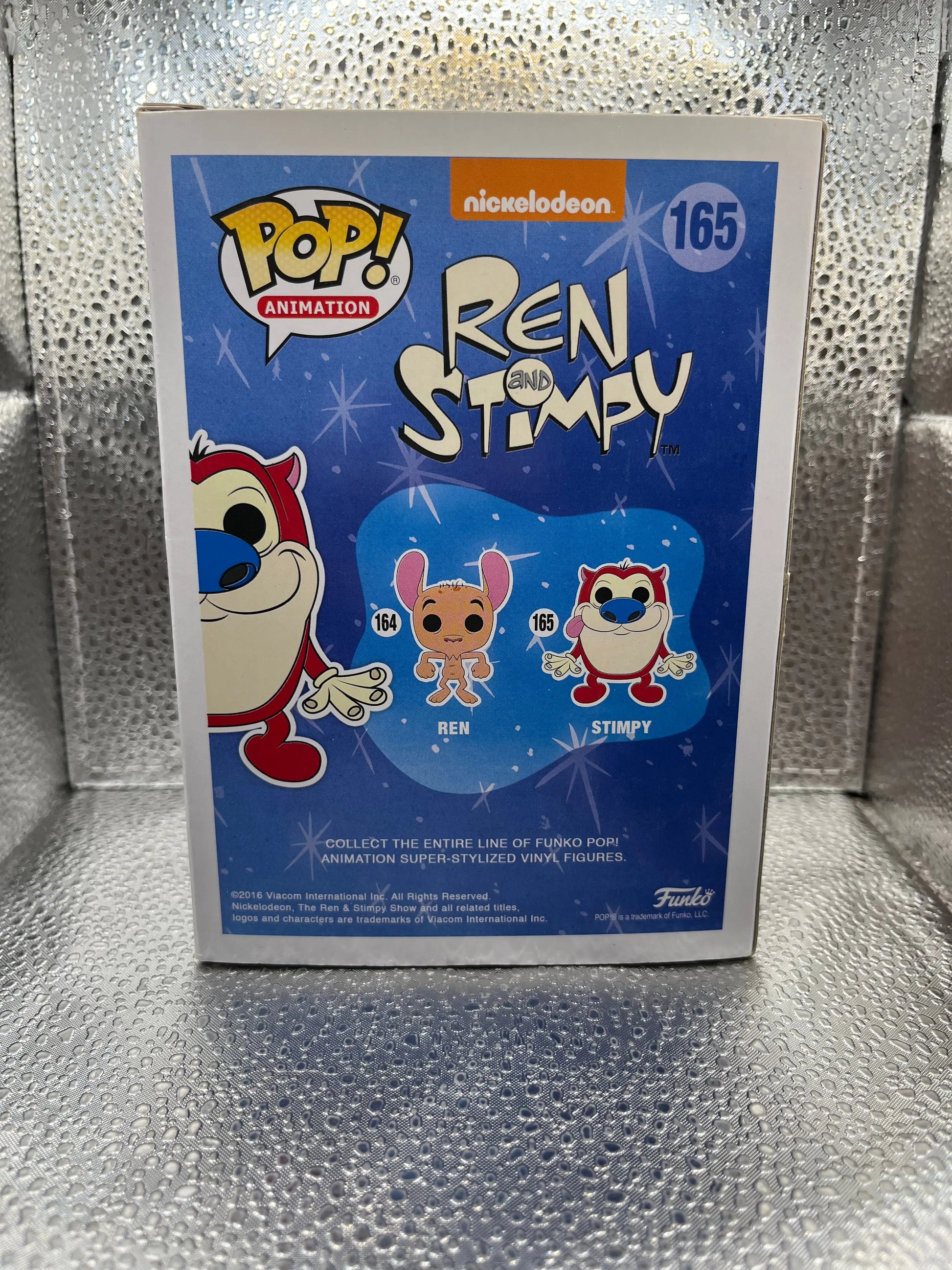 Funko POP Animation - Ren and Stimpy - Stimpy #165 FRENLY BRICKS - Open 7 Days