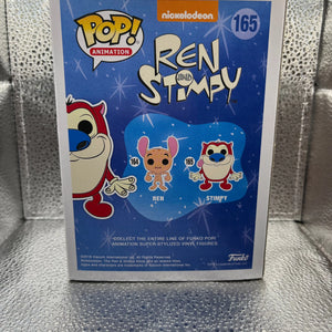 Funko POP Animation - Ren and Stimpy - Stimpy #165 FRENLY BRICKS - Open 7 Days