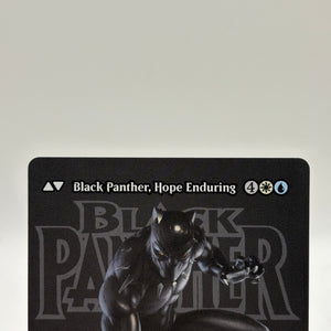 King T'Challa Black Panther  (Borderless) Marvel Super Heroes Non-Foil NM 0373 FRENLY BRICKS - Open 7 Days