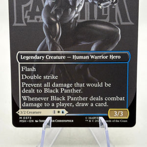 King T'Challa Black Panther  (Borderless) Marvel Super Heroes Non-Foil NM 0373 FRENLY BRICKS - Open 7 Days