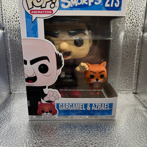 Funko POP Animation - the Smurfs - Gargamel & Azrael #273 FRENLY BRICKS - Open 7 Days