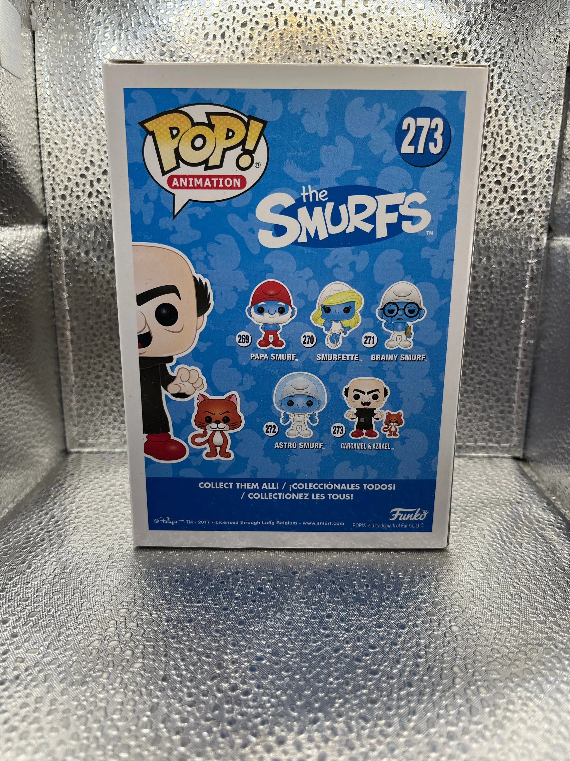 Funko POP Animation - the Smurfs - Gargamel & Azrael #273 FRENLY BRICKS - Open 7 Days