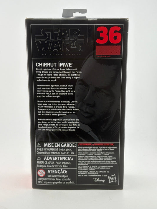 Star Wars The Black Series - Chirrut Imwe Figure Sealed New FRENLY BRICKS - Open 7 Days