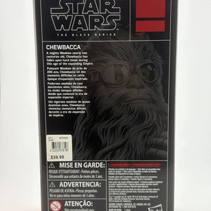 Star Wars The Black Series - Chewbacca Figure Sealed New FRENLY BRICKS - Open 7 Days