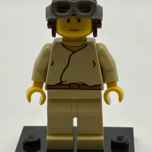 Lego Star Wars - Anakin Skywalker with Brown Aviator Cap SW0007 Minifigure FRENLY BRICKS - Open 7 Days